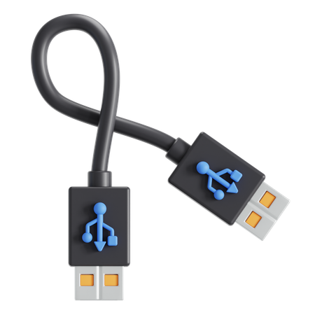 USB-A  3D Icon