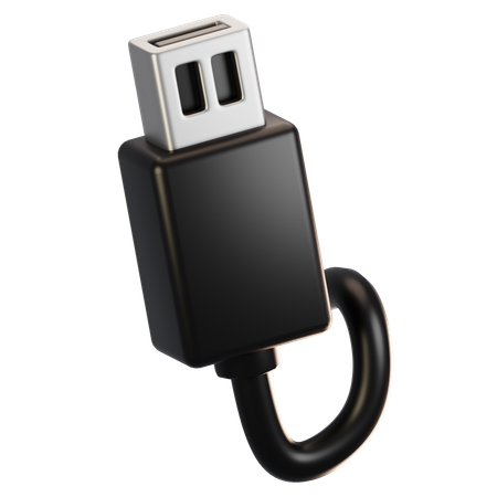 USB  3D Icon