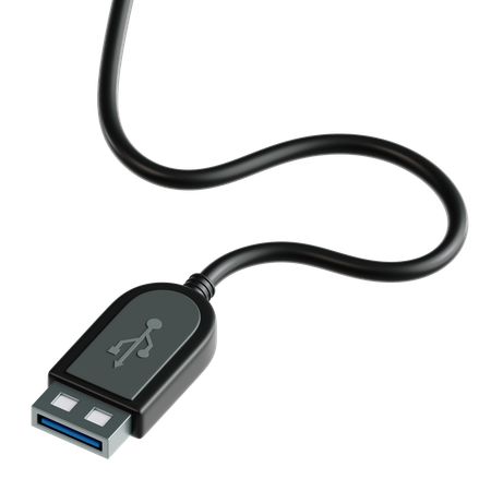 USB  3D Icon