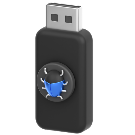 Usb Bug  3D Icon