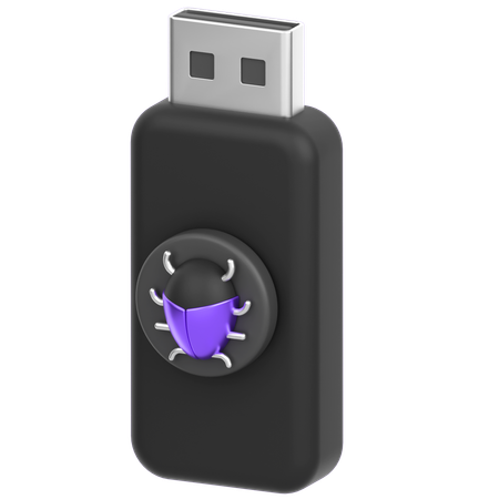 Usb Bug  3D Icon
