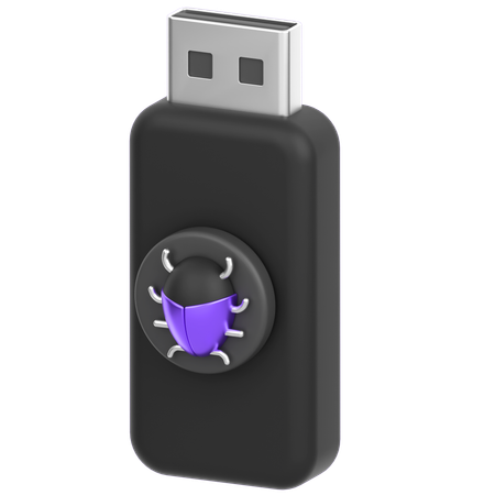 Usb Bug  3D Icon