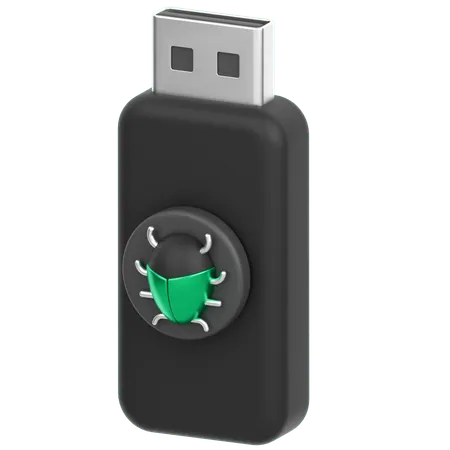 Usb Bug  3D Icon