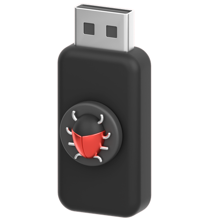 Usb Bug  3D Icon