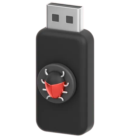 Usb Bug  3D Icon