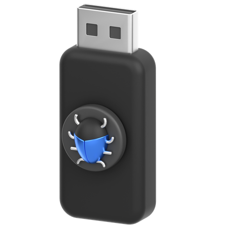 Usb Bug  3D Icon