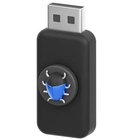 Usb Bug  3D Icon