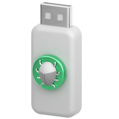 Usb Bug  3D Icon