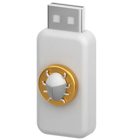 Usb Bug  3D Icon