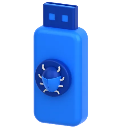 Usb Bug  3D Icon