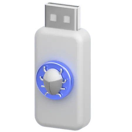 Usb Bug  3D Icon