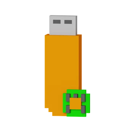 Usb Bug  3D Icon