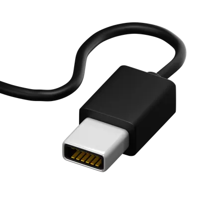 USB C  3D Icon