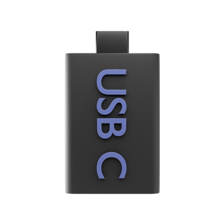 Usb C Storage  3D Icon