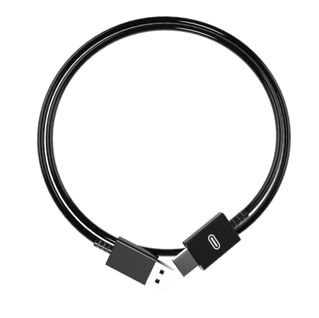 USB cable  3D Illustration