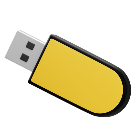 USB 드라이브  3D Icon