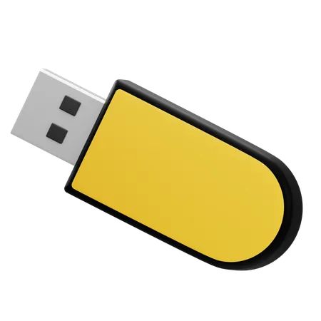USB 드라이브  3D Icon