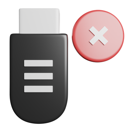 Usb Drive  3D Icon