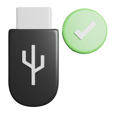 Usb Drive  3D Icon