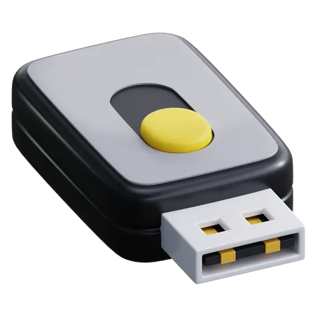 Usb Drive  3D Icon