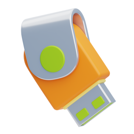 Usb Drive  3D Icon