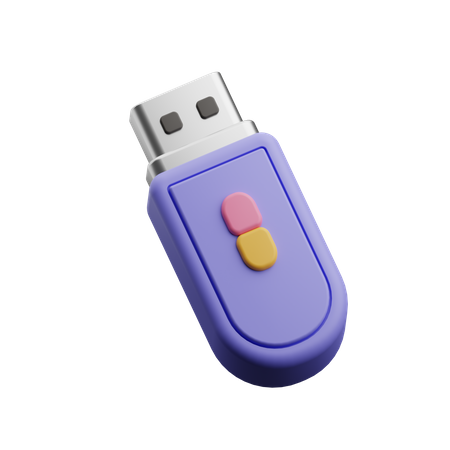 Usb Drive  3D Icon