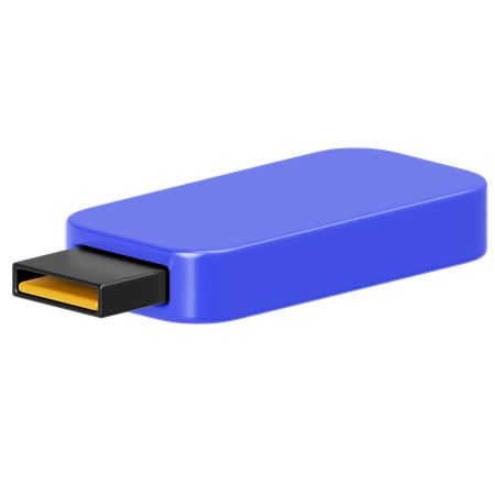 Usb Drive  3D Icon