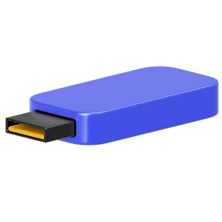Usb Drive  3D Icon