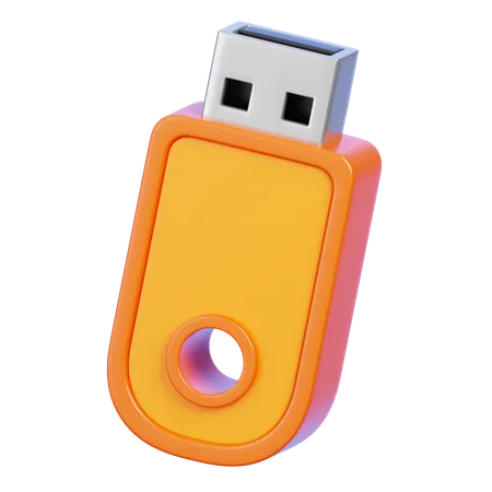 USB Drive  3D Icon