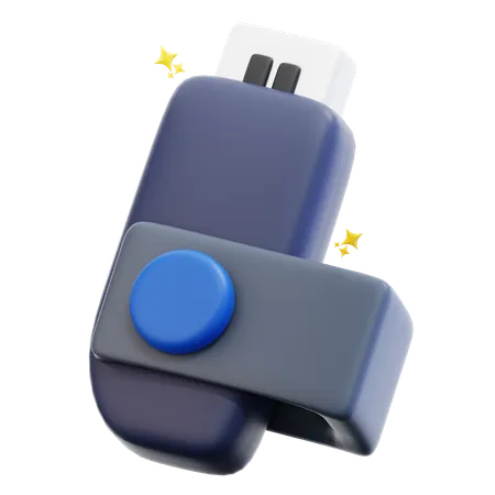 Usb Drive  3D Icon