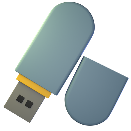 Usb Drive  3D Icon