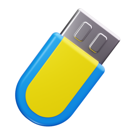 Usb Drive  3D Icon