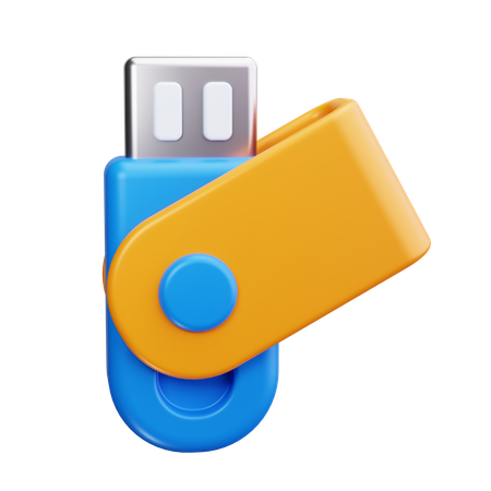 USB Drive  3D Icon