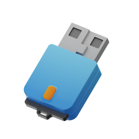 Usb Drive  3D Icon