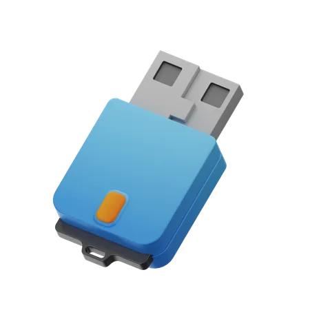 Usb Drive  3D Icon