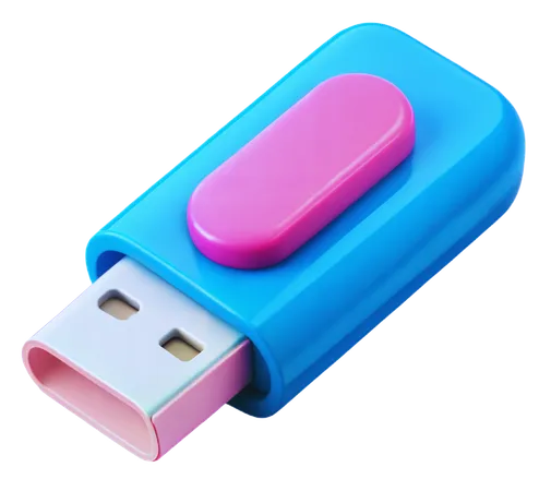 USB Drive  3D Icon