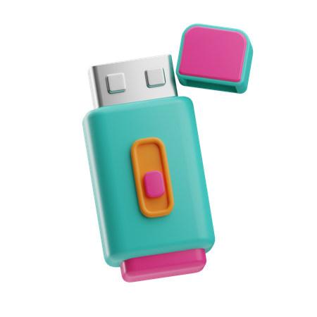 Usb Drive  3D Icon