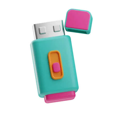 Usb Drive  3D Icon