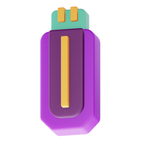 Usb Drive  3D Icon