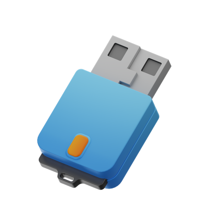 Usb Drive  3D Icon