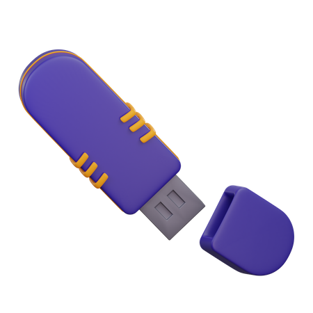USB Drive  3D Icon
