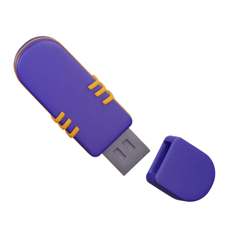 USB Drive  3D Icon