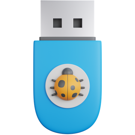 USB-Fehler  3D Icon
