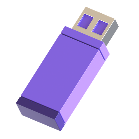 Usb Flashdisk  3D Icon