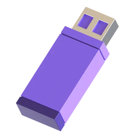 Usb Flashdisk  3D Icon