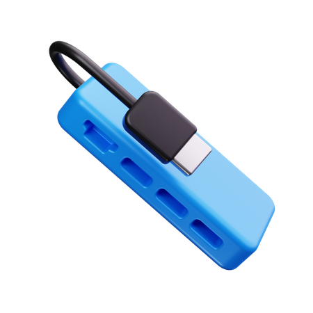 USB Hub  3D Icon