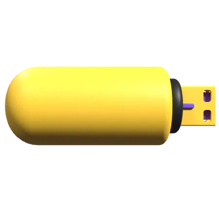 USB Laufwerk  3D Illustration