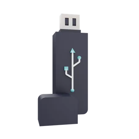 3 D Render Flashdisk Abbildung 3D Icon