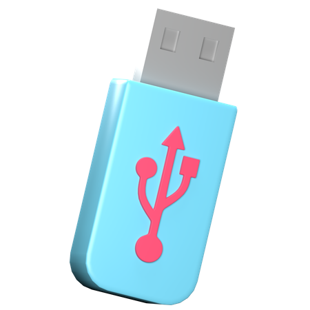 USB Laufwerk  3D Icon