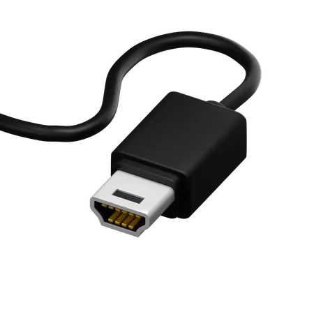 USB MINI A  3D Icon
